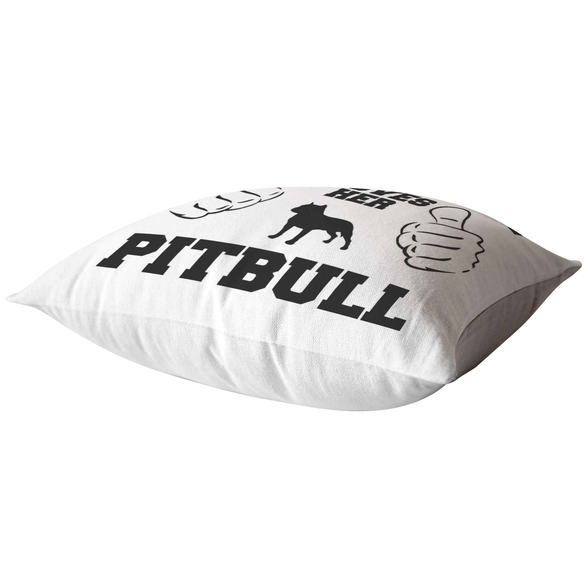 This Mom Loves Her Pitbull - Pillow