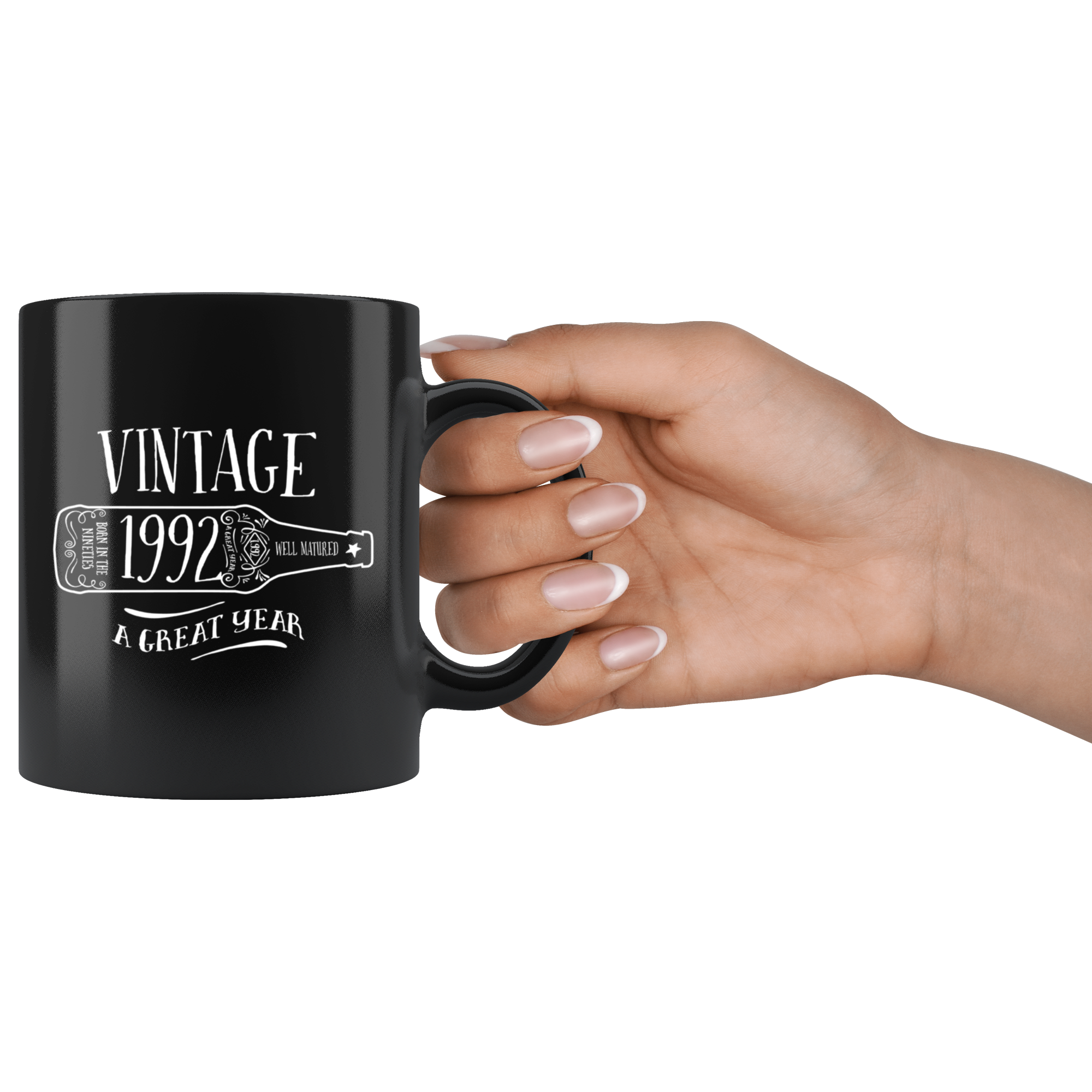 Vintage 1992 - Black Mug