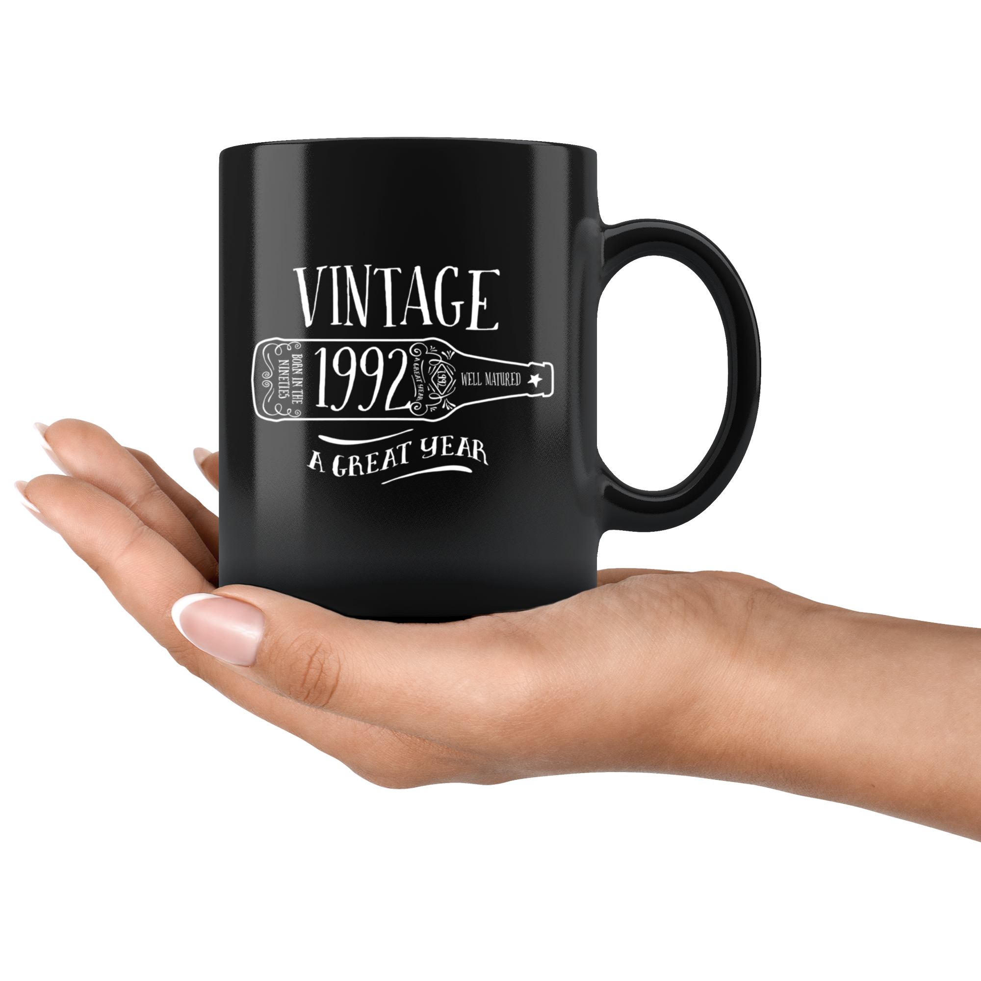 Vintage 1992 - Black Mug