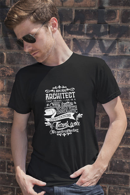 FunkyShirty Architect (Men)  Creative Design - FunkyShirty