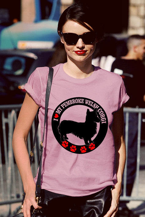 I Love my Pembroke Welsh Corgi (WOMEN)