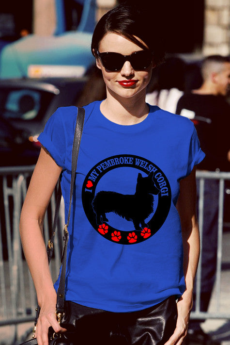 I Love my Pembroke Welsh Corgi (WOMEN)