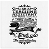 I am a Teaching Assistant - Canvas Wrap