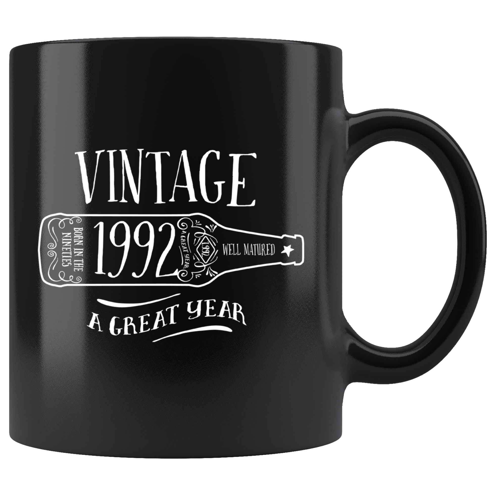 Vintage 1992 - Black Mug