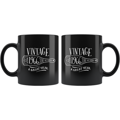 Vintage 1966 - Black Mug