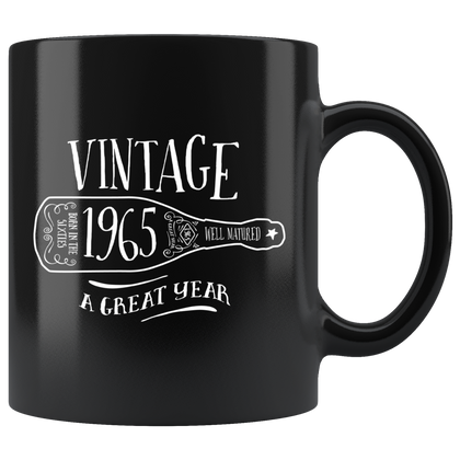 Vintage 1965 - Black Mug