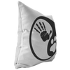 Yin & Yang - Dog Paw and Human Hand - Pillow
