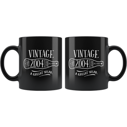 Vintage 2004 - Black Mug