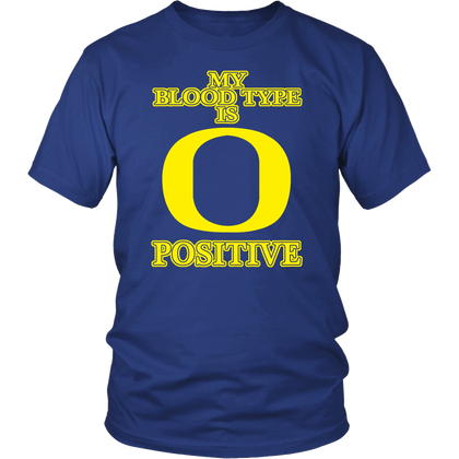 FunkyShirty My Blood Type is O Positive (Men)  Creative Design - FunkyShirty