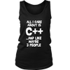All i Care About is C++...and like maybe 3 People (Women)
