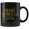 Vintage 1991 - Black Mug