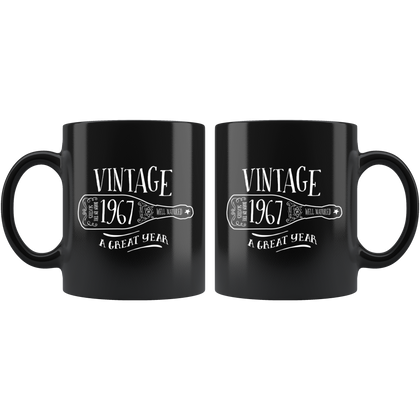 Vintage 1967 - Black Mug