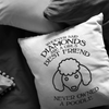 Never Owned A Poodle - Pillow