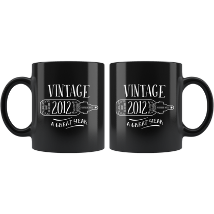 Vintage 2012 - Black Mug