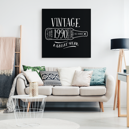 Vintage 1990 - Canvas Wrap