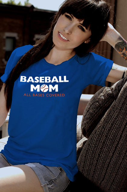 FunkyShirty Baseball Mom  Baseball Mom - FunkyShirty