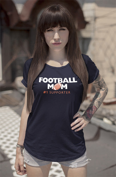 FunkyShirty Football Mom  Football Mom - FunkyShirty