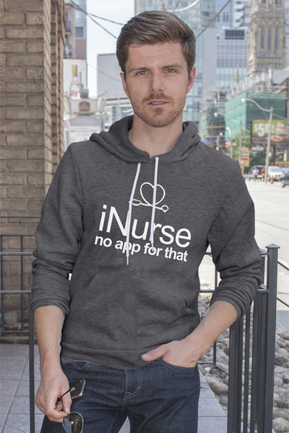 FunkyShirty I Love Nurse no App for That (Men)  Creative Design - FunkyShirty