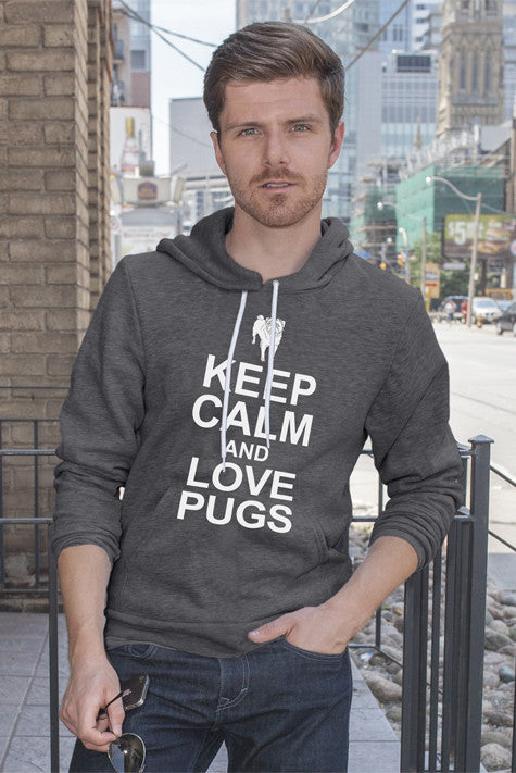 Keep Calm and Love Pugs (Men)