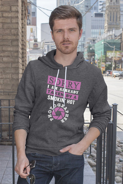 FunkyShirty Sorry I am Already Taken by a smokin ' hot Photographer (Men)  Creative Design - FunkyShirty