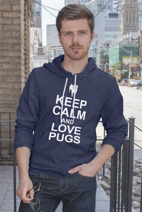 Keep Calm and Love Pugs (Men)