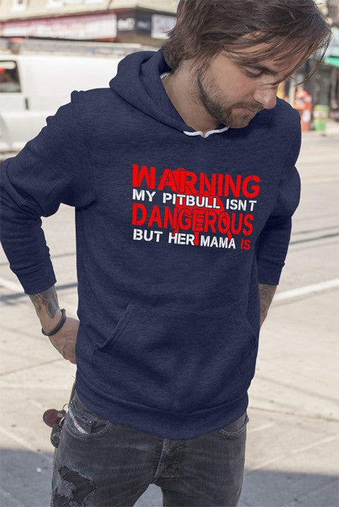 Warning my pitbull isnt Dangerous but her mama is (men)