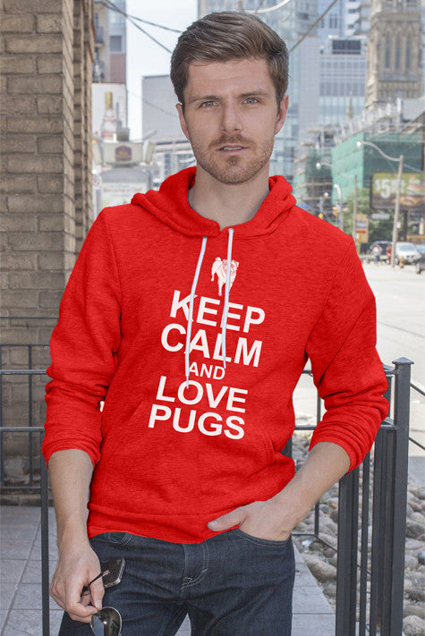 Keep Calm and Love Pugs (Men)