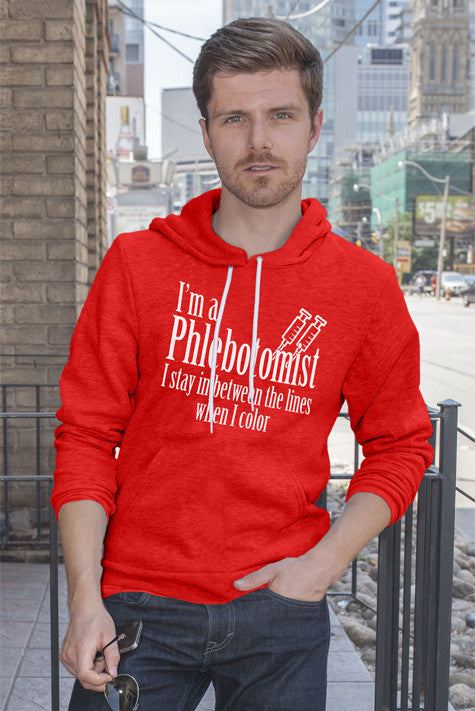I'm a Phlebotomist I Stay in Between the lines when I Color (Men)