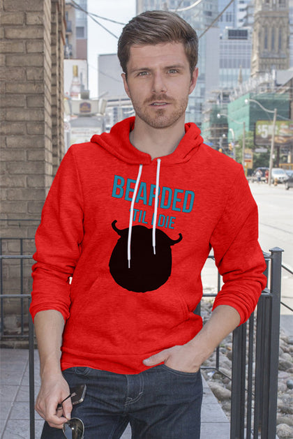 FunkyShirty Bearded Till I Die  Creative Design - FunkyShirty