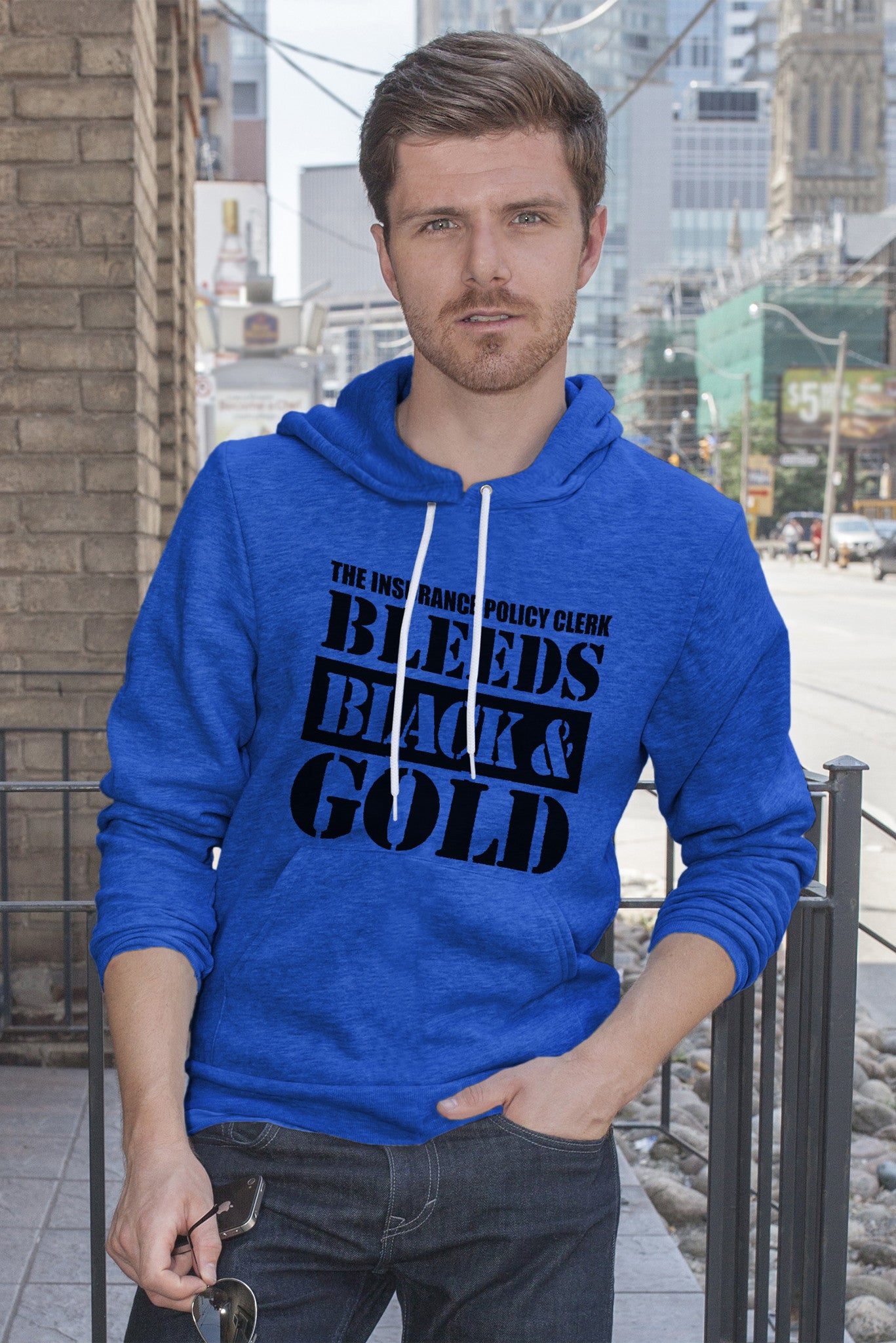 Bleeds Black and Gold (Men)