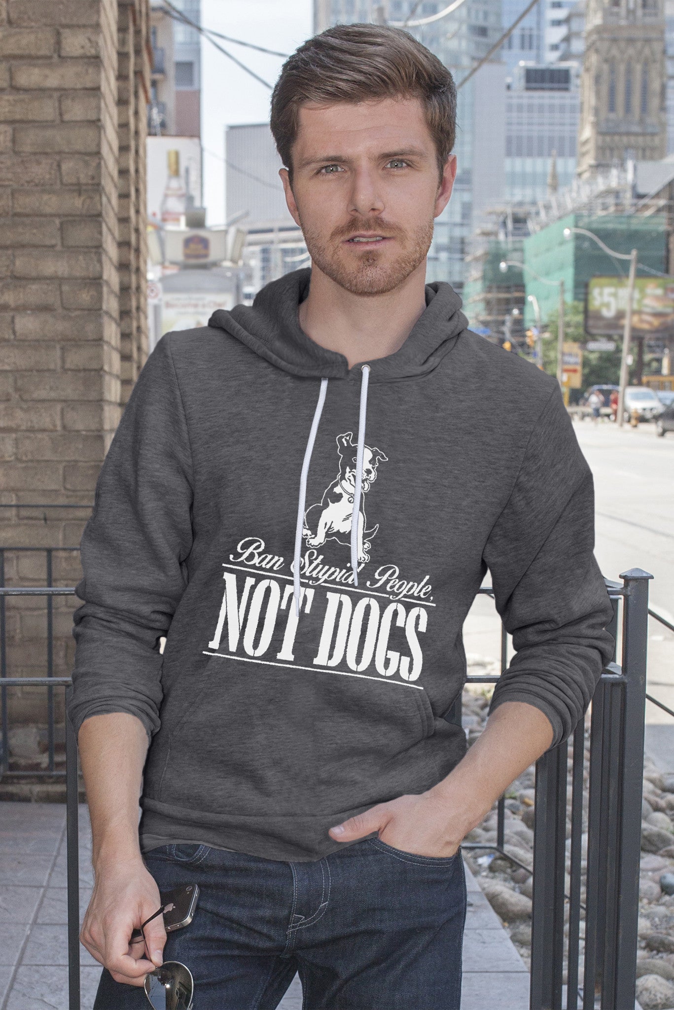 Ban stupid People Not dogs Men)