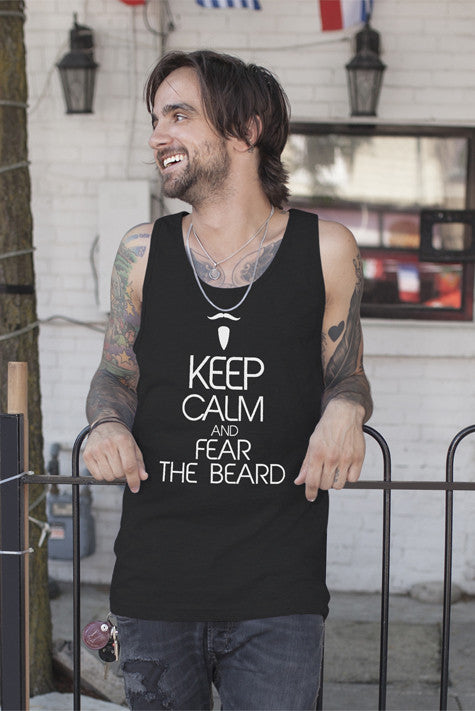 Keep Calm and Fear the Beard (Men)