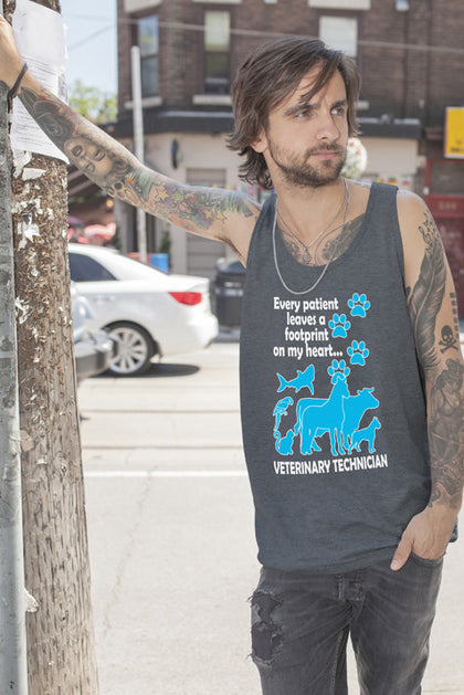 FunkyShirty Veterinay Technician (Men)  Creative Design - FunkyShirty