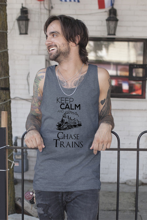 Keep Calm and Chase Trains (Men)