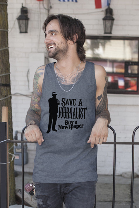 Save a Journalist Buy a Newspaper (Men)