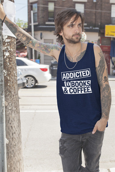 Addicted to Books & Coffee (Men)