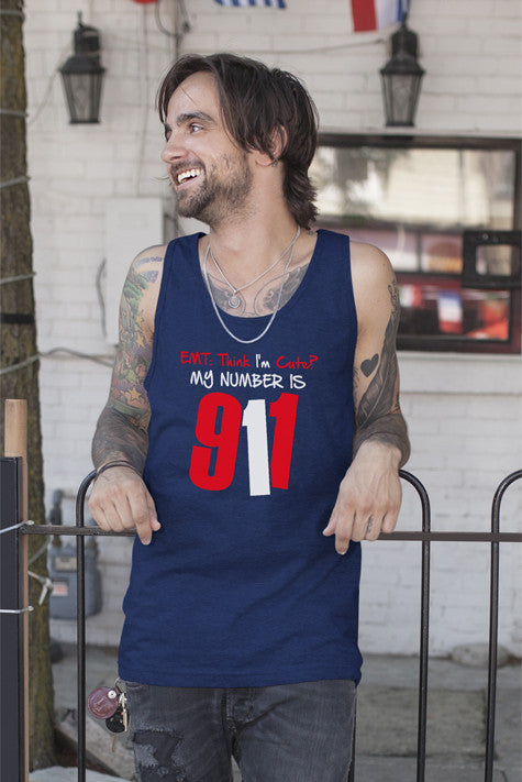 EMT: Think I'm Cute?my Number is 911 (Men)