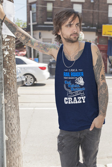 FunkyShirty Rail Roader (Men)  Creative Design - FunkyShirty