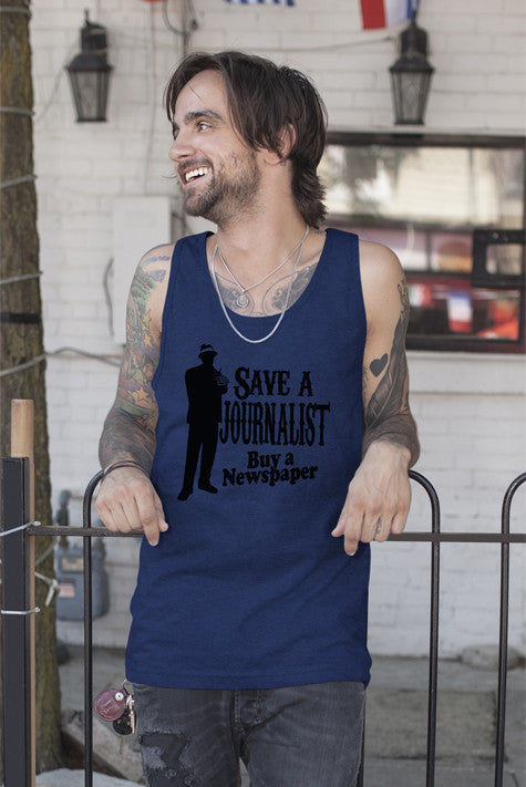 Save a Journalist Buy a Newspaper (Men)