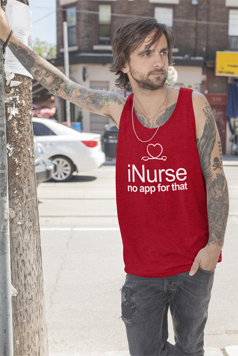 I Love Nurse no App for That (Men)