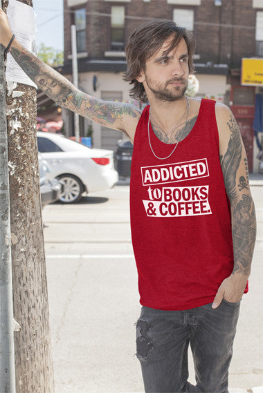 Addicted to Books & Coffee (Men)