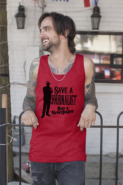 Save a Journalist Buy a Newspaper (Men)
