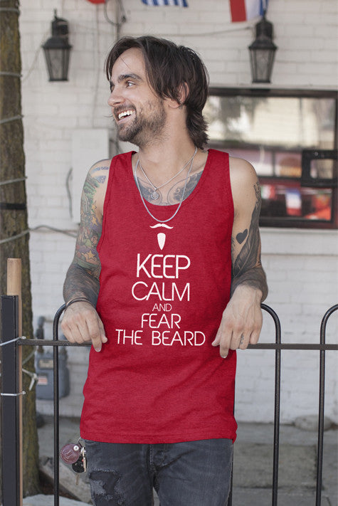 Keep Calm and Fear the Beard (Men)