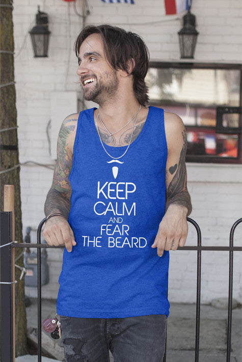 Keep Calm and Fear the Beard (Men)