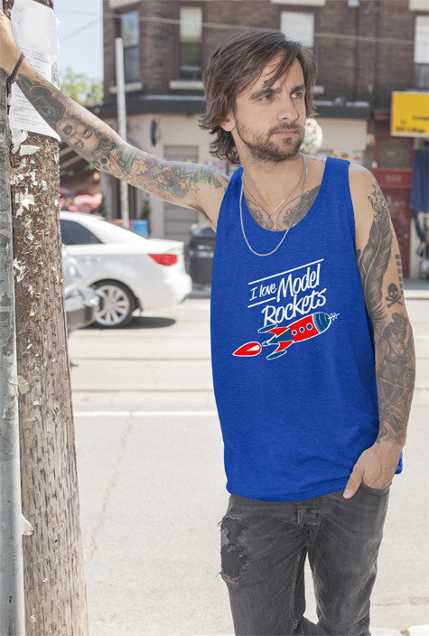 I Love Model Rockets (Men)