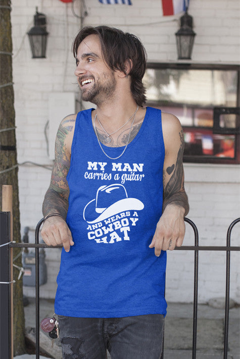 My Man Carries a Guitar and wears a Cowboy Hat (Men)