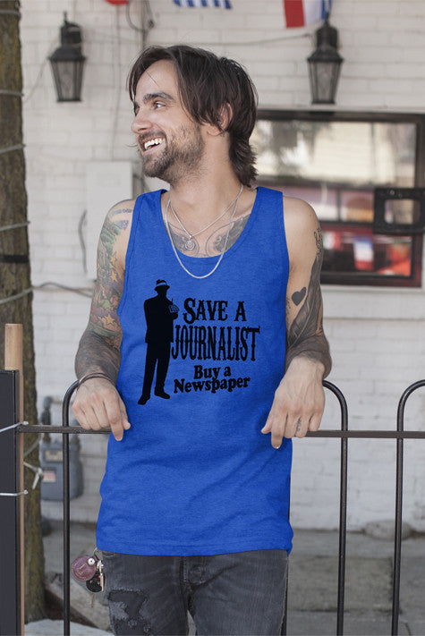 Save a Journalist Buy a Newspaper (Men)