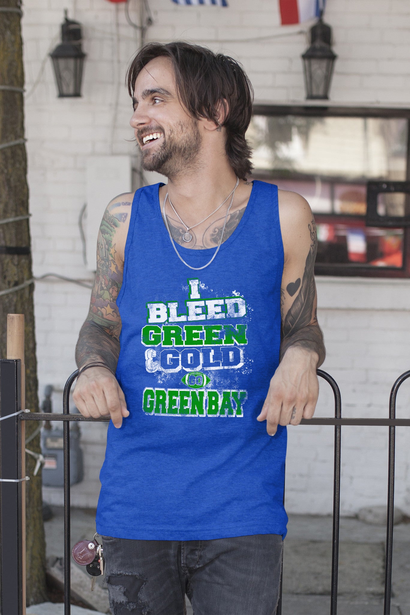 Bleed Green and Gold-Greenbay (Men)
