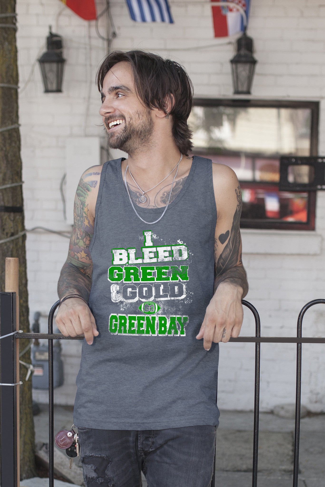 Bleed Green and Gold-Greenbay (Men)