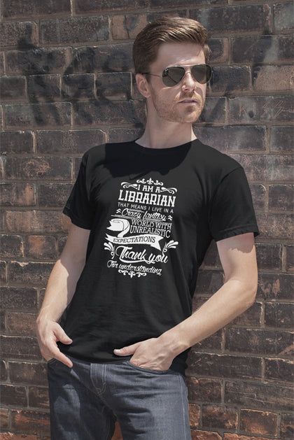 FunkyShirty LIbrarian (Men)  Creative Design - FunkyShirty